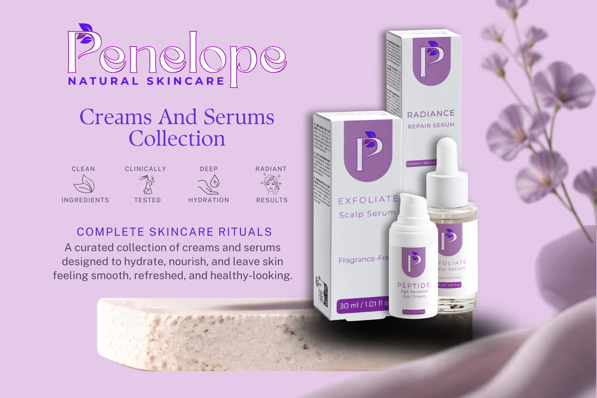 creams and serums collection