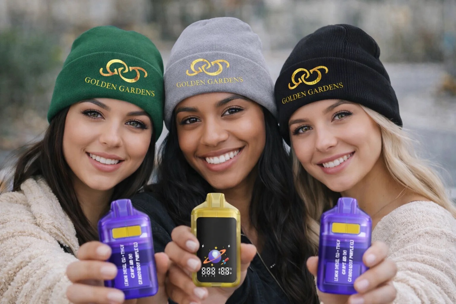GG Switch ladies 2g Dual Chamber Vaporizer Crew. 3 Strains, 2 Chambers, 1 Device. (I) Granddaddy purple x (S) Lemon diesel x (H) Grape Ade | (S) Pineapple express x Cake pop x (H) Pineapple upside down.