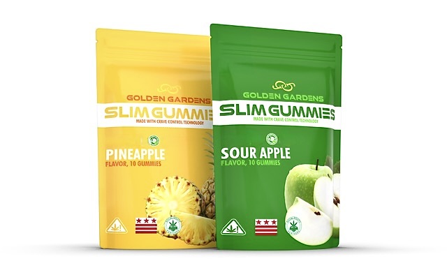 Golden Gardens Sativa energy gummies