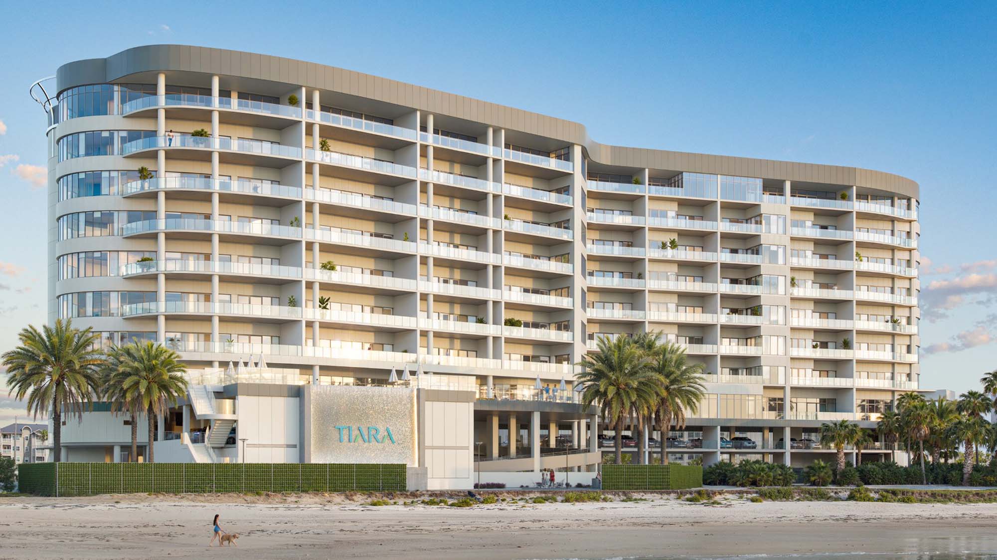 luxury beach condominium