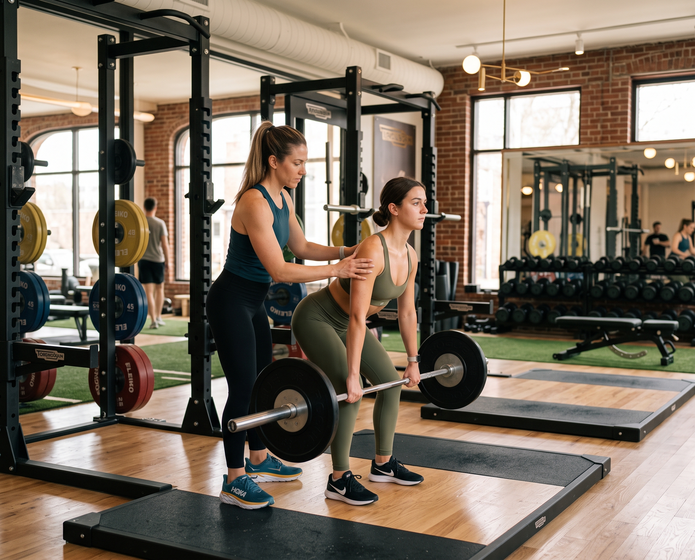 personal trainer client