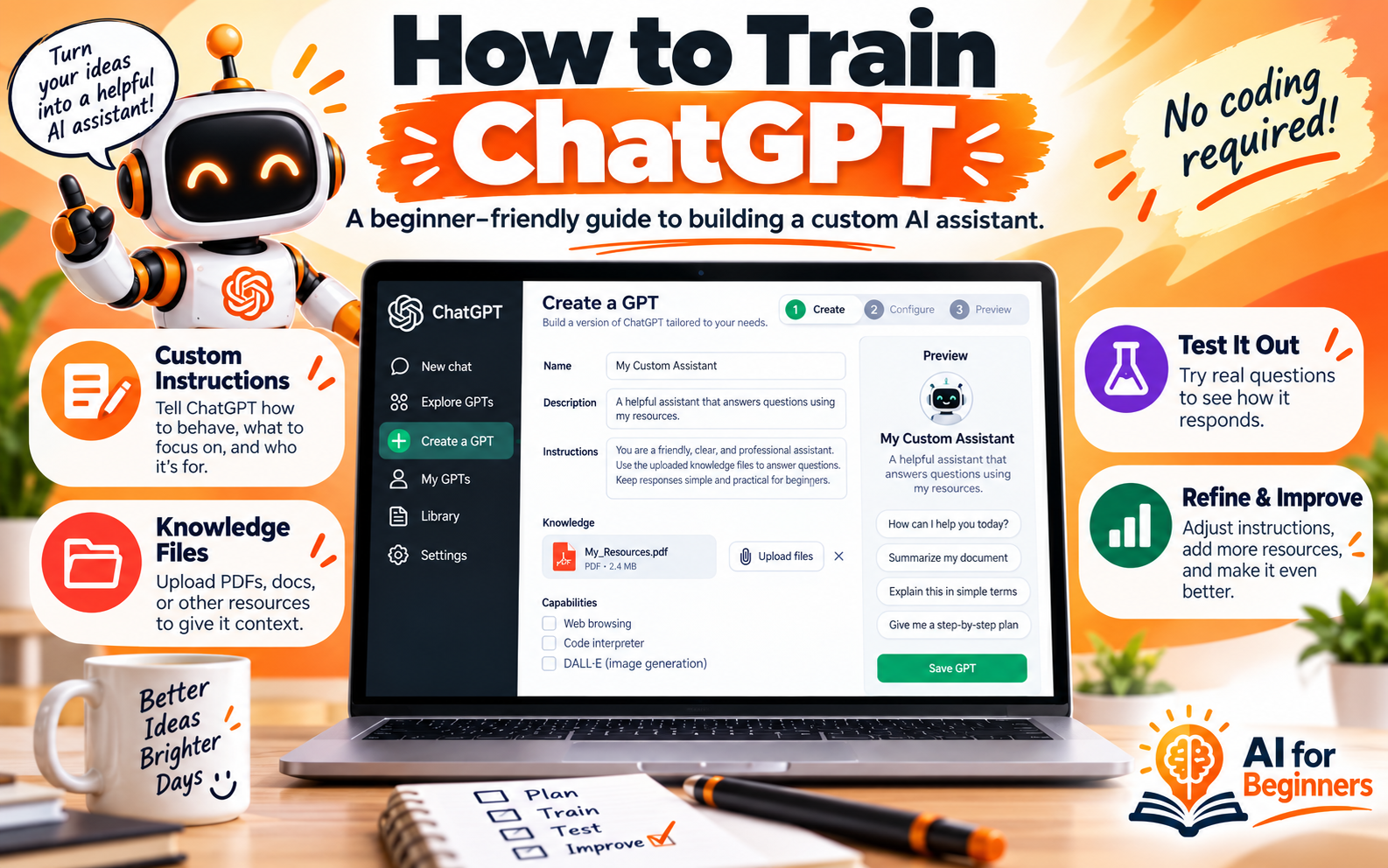 learn how to train ChatGPT