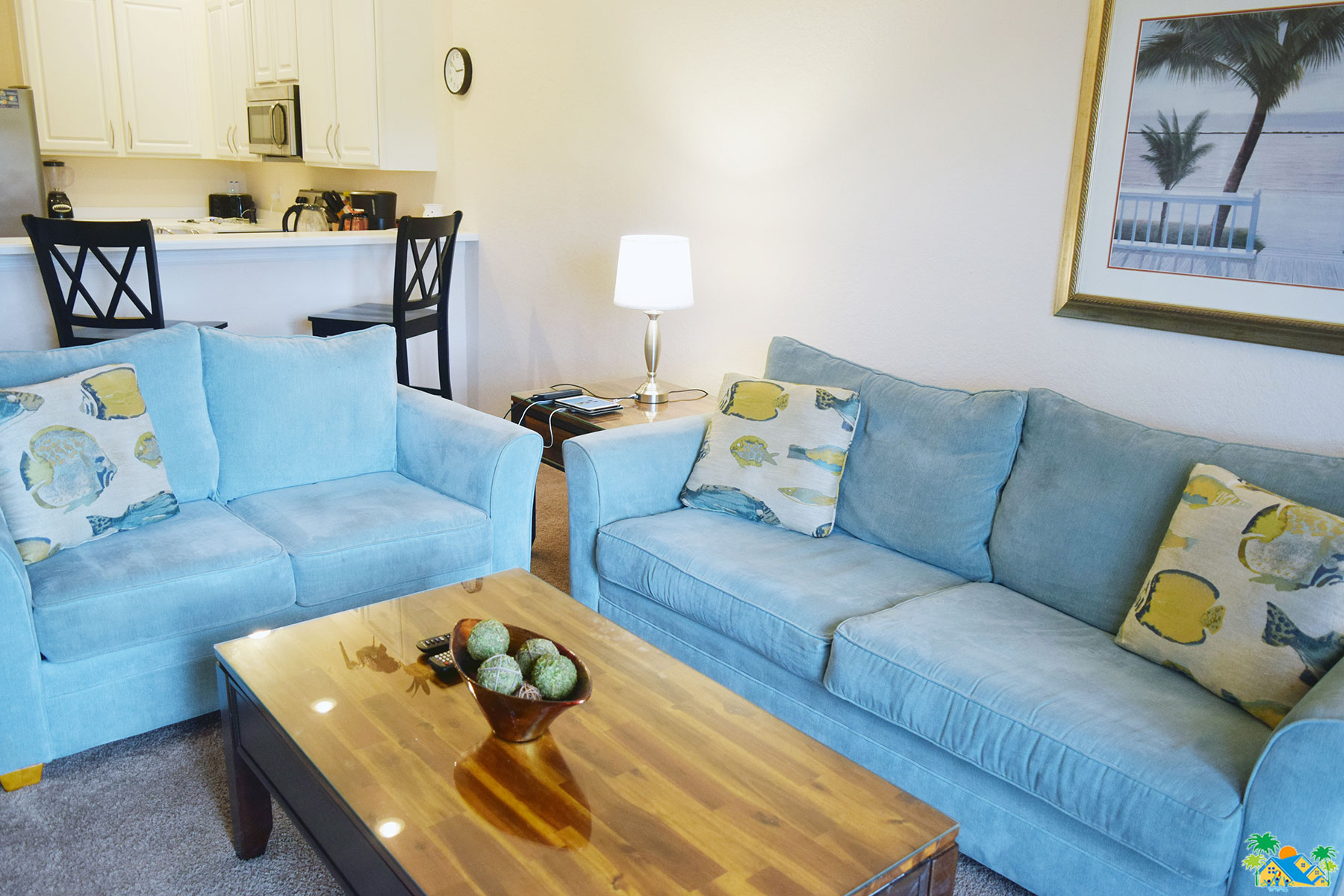 vacation condo interior